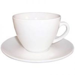 Tasse und Untertasse